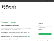 Tablet Screenshot of bowdoinfestival.myreviewroom.com