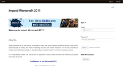 Desktop Screenshot of microcredit2011.myreviewroom.com