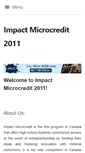 Mobile Screenshot of microcredit2011.myreviewroom.com