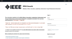 Desktop Screenshot of mga-awards.myreviewroom.com